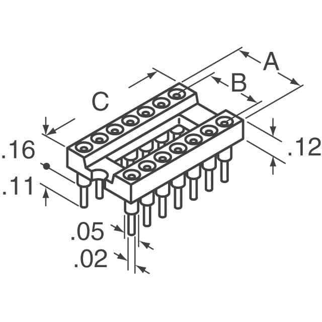 AR 48 HZL/07-TT Assmann WSW Components  IC-Sockel